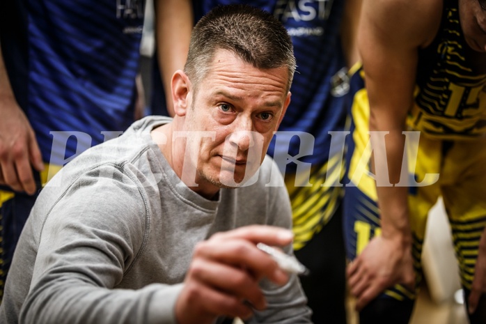 Basketball, ABL 2018/19, Grunddurchgang 36.Runde, UBSC Graz, Oberwart Gunners, Milos Spoar (Head Coach)