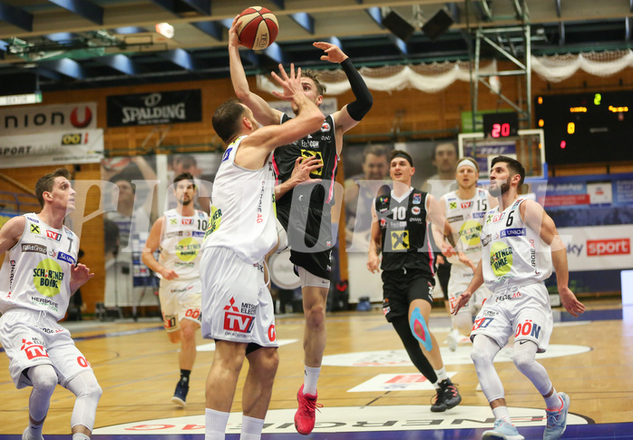 Basketball Superliga 2020/21, Grunddurchgang 15.Runde Gmunden Swans vs. Flyers Wels


