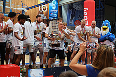 Basketball Superliga 2024/25, Playoffs, Finale Spiel 3 Oberwart Gunners vs. BBC Nord Dragonz


