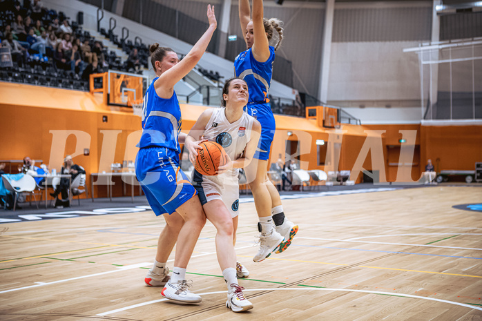 Basketball, Win2Day Basketball Damen Superliga 2022/23, Grunddurchgang 3.Runde, Vienna Timberwolves, DBB LZ OÖ, Mira Eulering (7)