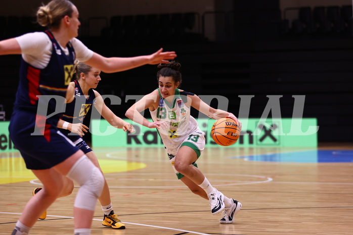 01.04.2024, Graz, Raiffeisen Sportpark, Basketball Damen Superliga 2023/24, Finale, Spiel 2, UBI Holding Graz - SKN St. Pölten Frauen ,  