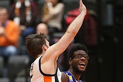 Basketball ABL 2015/16 Grunddurchgang 14.Runde BK Dukes Klosterneuburg vs. Oberwart Gunners