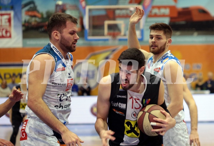 04.01.2018 Basletball ABL 2017/18 Grunddurchgang 16.Runde Kapfenberg Bulls vs Flyers Wels