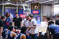 Basketball Superliga 2024/25, Playoff, Viertelfinale Spiel 1, Flyers Wels vs BBC Nord Dragonz,
