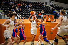 Basketball, Win2Day Basketball Damen Superliga 2023/24, Grunddurchgang 3.Runde, Basket Flames, UBSC Graz, Agatija Vukicevic (18)