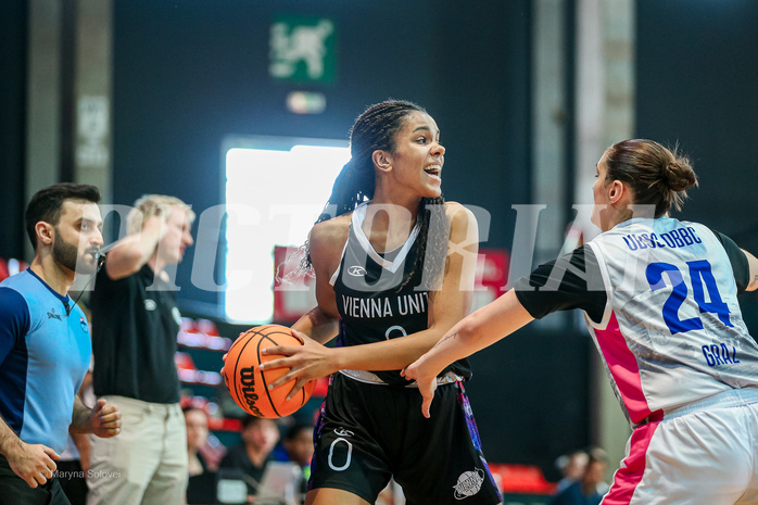 03.05.2025 Österreichischer Basketballverband 2024/25, SLWU19 UBSC-DBBC Graz vs. Vienna United 