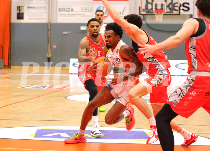 Basketball Superliga 2023/24, 2.Plazierungsrunde Klosterneuburg Dukes vs. Traiskirchen Lions