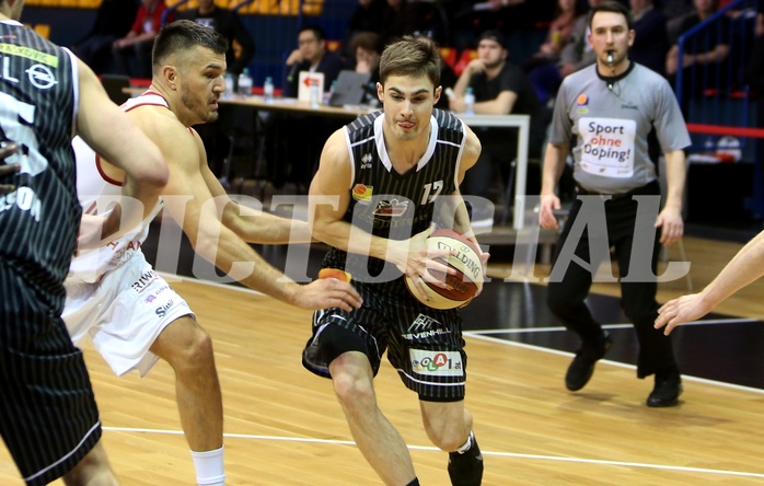 Basketball ABL 2015/16 Grunddurchgang 22.Runde BC Vienna vs. GÃ¼ssing Knights


