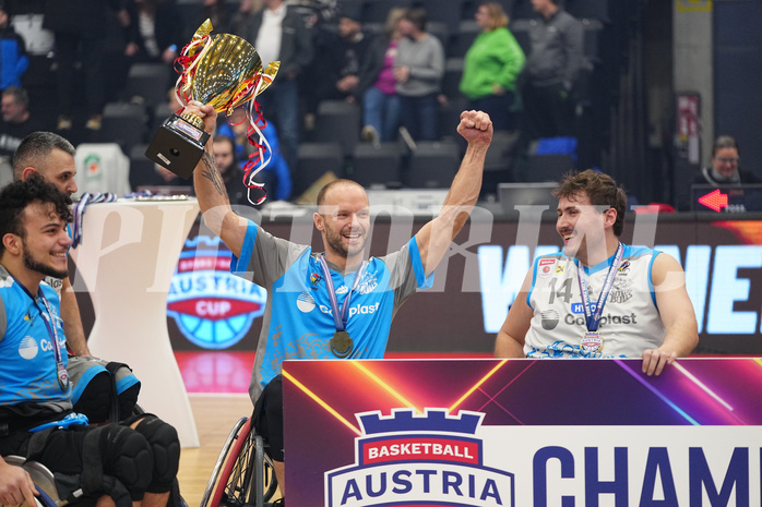 Basketball Austria Cup 2025, Final Four, Rollstuhl BB Cup Finale,  Flinkstones Graz vs Sitting Bulls Klosterneuburg


