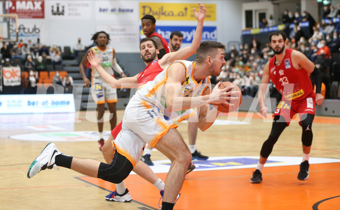 Basketball Superliga 2021/22, Grunddurchgang 9.Runde Klosterneuburg Dukes vs. Traiskirchen Lions