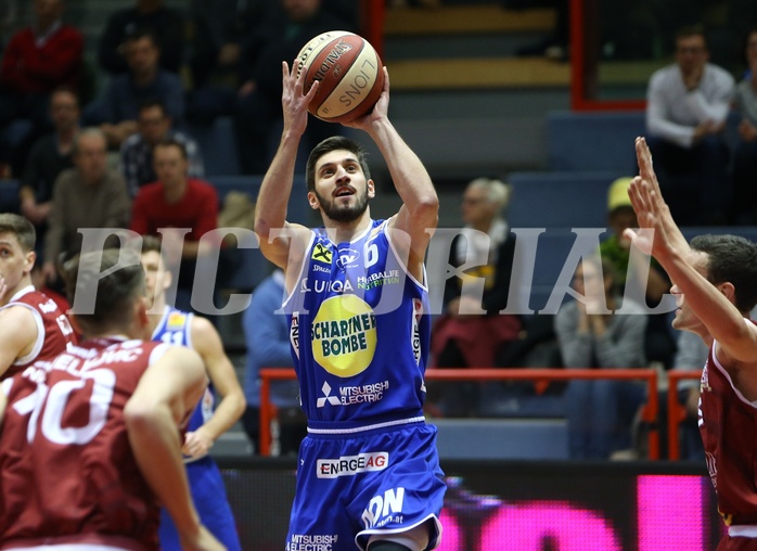 Basketball ABL 2017/18, Grunddurchgang 16.Runde Traiskirchen Lions vs. Gmunden Swans