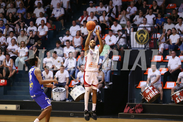Basketball Superliga 2021/22, Finale Spiel 1 BC Vienna vs. Gmunden Swans