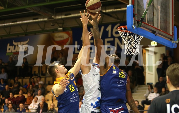 Basketball ABL 2017/18, Grunddurchgang 20.Runde Kapfenberg Bulls vs. Fürstenfeld Panthers


