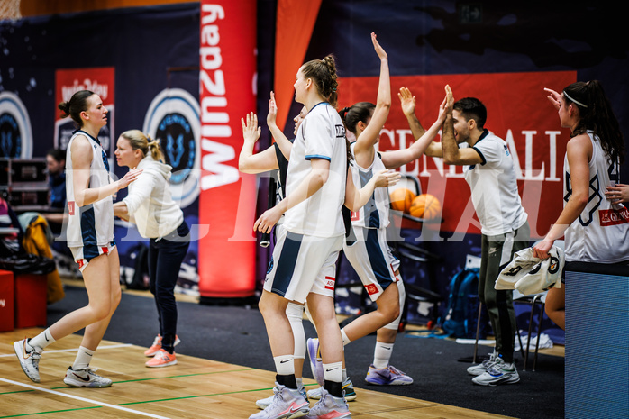 Basketball, Win2Day Basketball Damen Superliga 2023/24, Grunddurchgang 10.Runde, Vienna Timberwolves, DBB LZ OÖ, Vienna Timberwolves