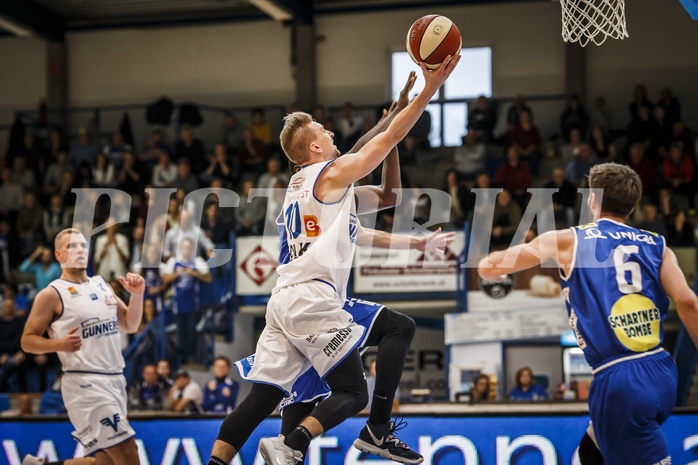 Basketball, ABL 2018/19, Playoff HF Spiel 1, Oberwart Gunners, Gmunden Swans, Georg Wolf (10)