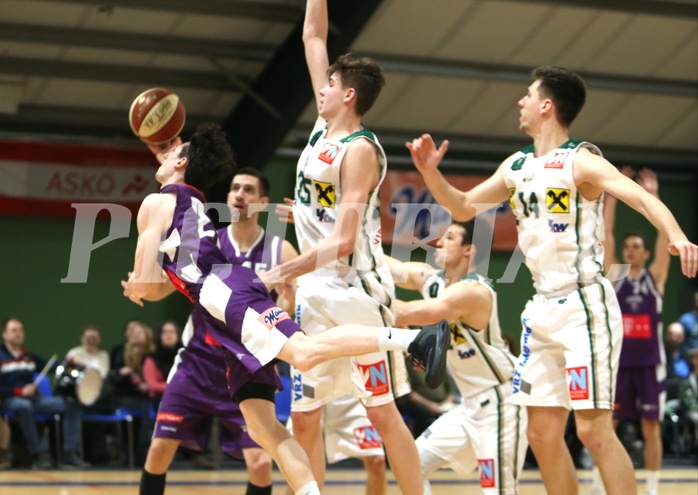 Basketball 2.Bundesliga 2017/18, Grundurchgang 21.Runde D.C. Timberwolves vs. Dornbirn Lions


