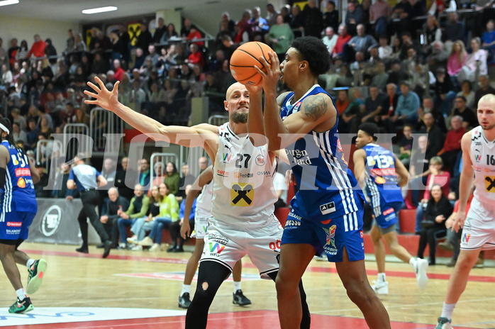Basketball, Superliga 2024/25, Grunddurchgang 12.Runde, Flyers Wels vs. Oberwart Gunners,