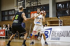 Basketball, Basketball Zweite Liga, Grunddurchgang 6.Runde, Mattersburg Rocks, Basket Flames, Jan NICOLI (6)