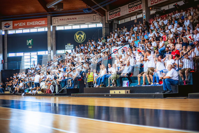 Basketball, Win2Day Superliga 2022/23, Playoff, Finale Spiel 4, BC Vienna, Gmunden Swans, 