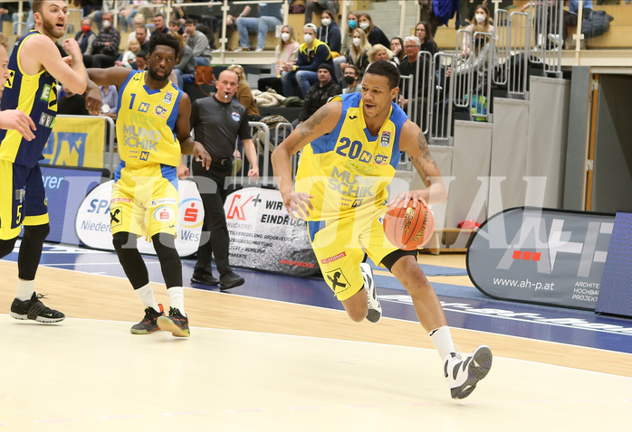 Basketball Superliga 2021/22, 7.Plazierungsrunde SKN St.Pölten vs. UBSC Graz