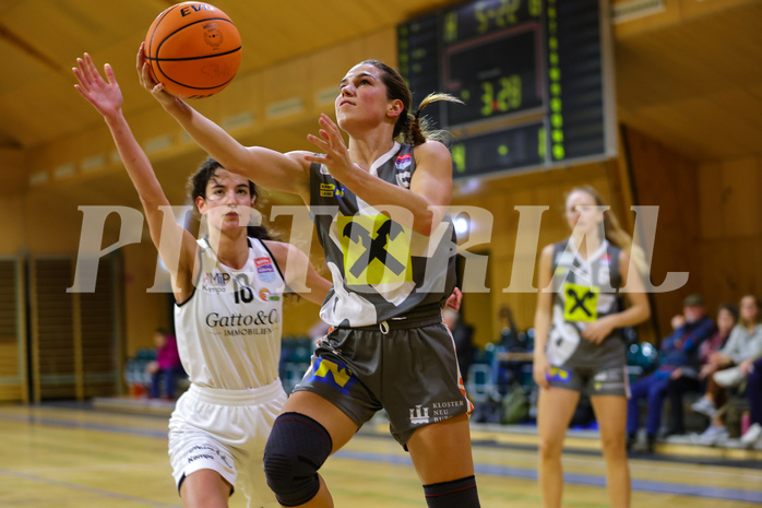 Basketball Damen Superliga 2023/24, Grunddurchgang .Runde Basket Flames vs. Duchess Klosterneuburg