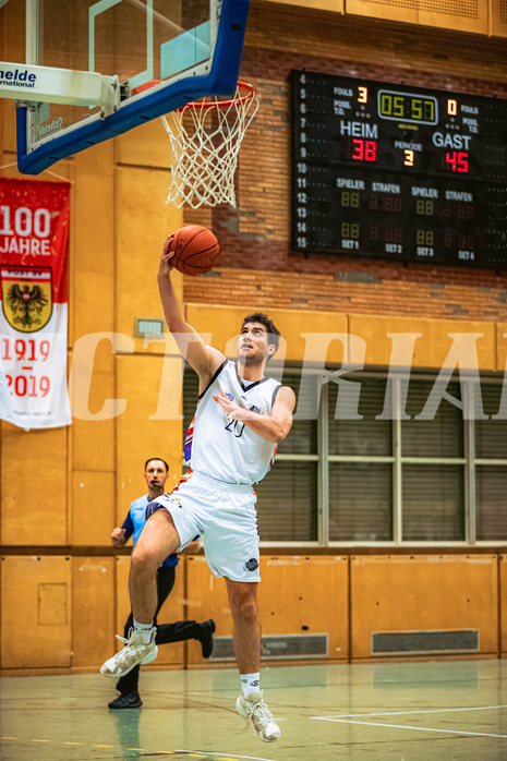 Basketball, Basketball Zweite Liga 2022/23, Grunddurchgang 19.Runde, Vienna United, UDW Alligators, Marko Soldo (20)