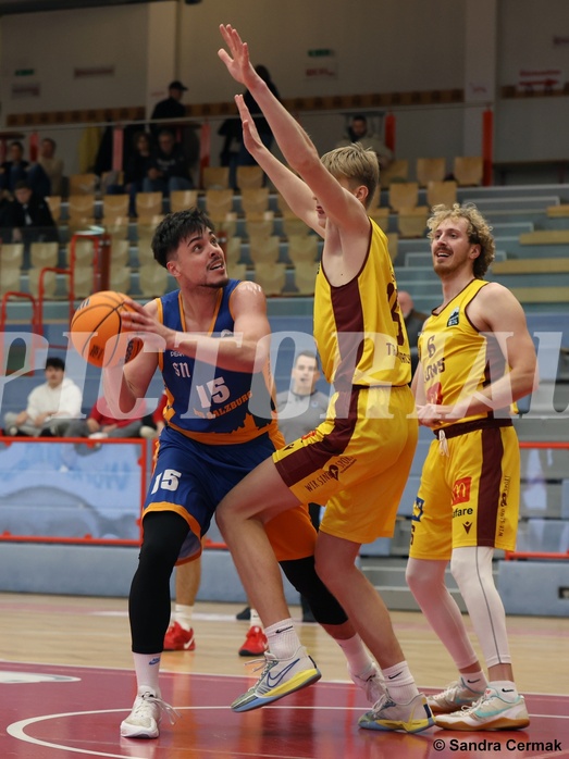 Basketball Zweite Liga 2024/25, Grunddurchgang 8.Runde Traiskirchen Lions NextGen vs. BBU Salzburg