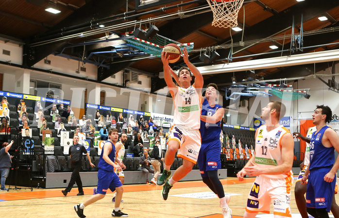 Basketball Superliga 20120/21, Grunddurchgang 7.Runde Klosterneuburg Dukes vs. D.C. Timberwolves