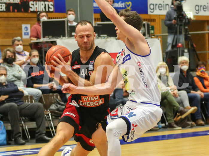 Basketball Superliga 2021/22, Grunddurchgang 9.Runde Gmunden Swans vs. BC Vienna