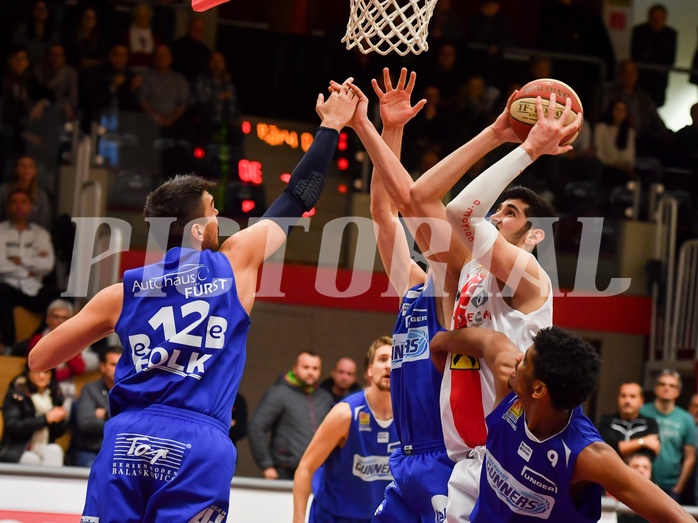 Basketball ABL 2017/18, Grunddurchgang 12.Runde Flyers Wels vs. Oberwart Gunners


