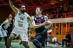 Basketball, Basketball Zweite Liga, Grunddurchgang 15.Runde, BBC Nord Dragonz, Mistelbach Mustangs, Christoph Leydolf (13)