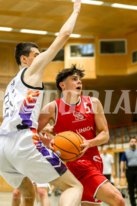 13.04.2025 Österreichischer Basketballverband 2024/25, SLMU19, Vienna United vs. SG Salzkammergut