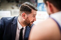 Basketball, ABL 2018/19, Playoff VF Spiel 1, Oberwart Gunners, BC Vienna, Horst Leitner (Coach)