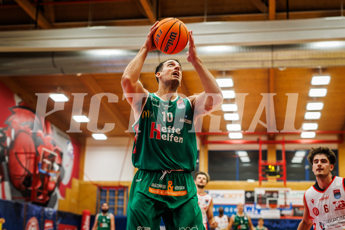 Basketball, win2day Basketball Superliga 2024/25, Grunddurchgang 1.Runde, Traiskirchen Lions, Kapfenberg Bulls, 