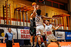 Basketball, Basketball Austria Cup 2024/25, Cup Play In, BBC Nord Dragonz, Fürstenfeld Panthers, #Christopher Ferguson (4)