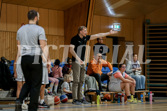 22.02.2025 Österreichischer Basketballverband 2024/25, SLWU14 Basket Flames UNION vs Basket Duchess