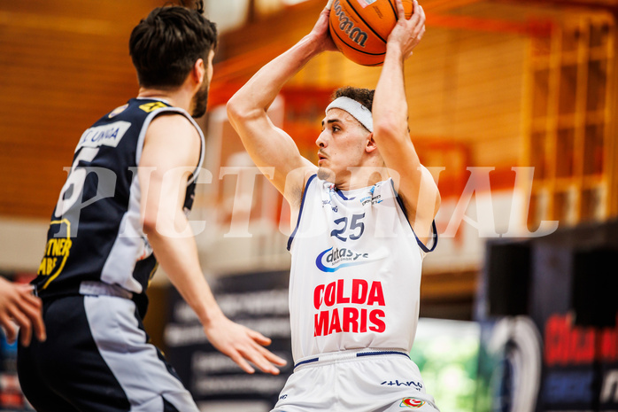 Basketball, win2day Basketball Superliga 2024/25, Playoffs Halbfinale 4. Spiel
, BBC Nord Dragonz, Gmunden Swans, Lukas Hahn (25)