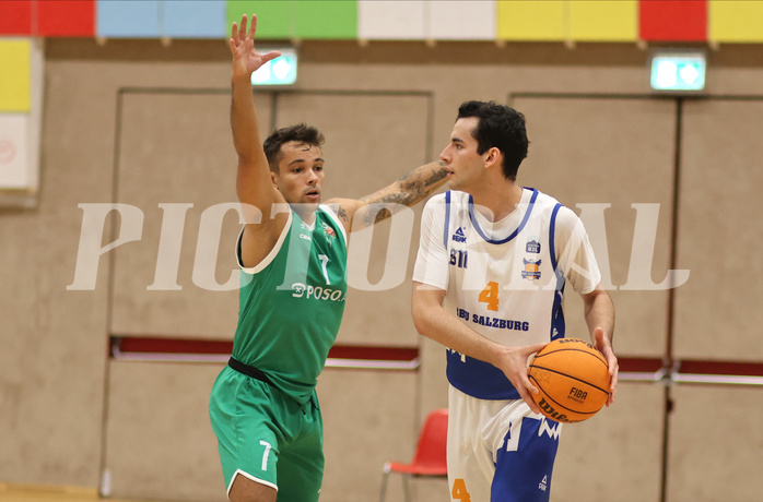 Basketball Zweite Liga 2024/25, Grunddurchgang 6.Runde BBU Salzburg vs. KOS Celovec


