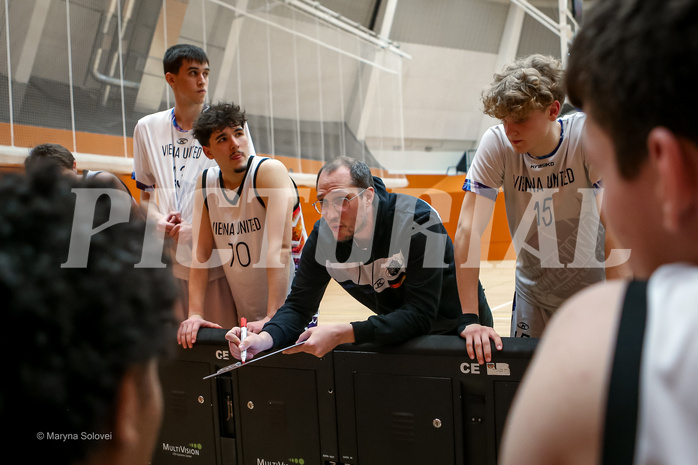 11.01.2025 Österreichischer Basketballverband 2024/25, SLMU19, Vienna United vs BC Vienna