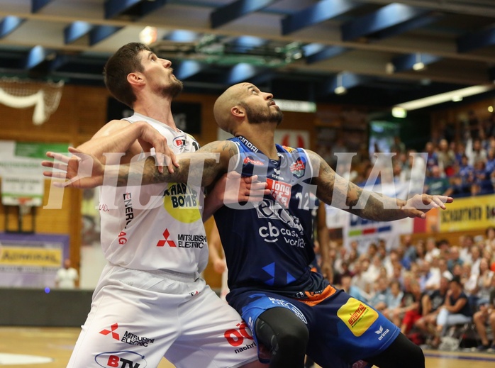 Basketball ABL 2017/18, Playoff Finale Spiel 4 Gmunden Swans vs. Kapfenberg Bulls 