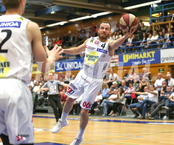 Basketball ABL 2017/18, Playoff VF Spiel 1 Gmunden Swans vs. Traiskirchen Lions