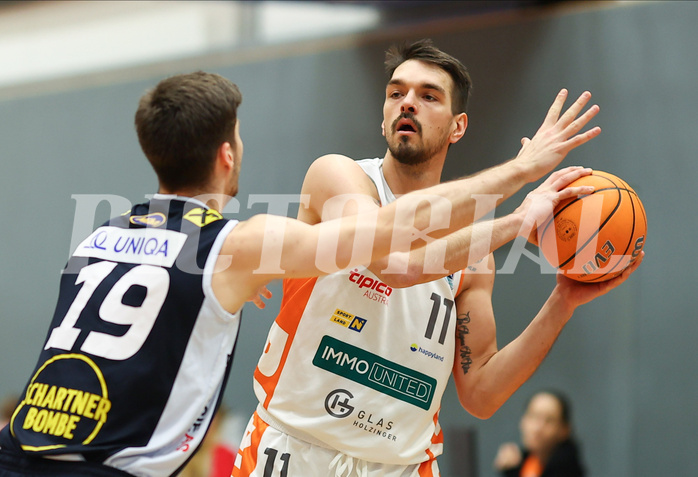 Basketball Superliga 2024/25, Grunddurchgang 21.Runde Klosterneuburg Dukes vs. Gmunden Swans