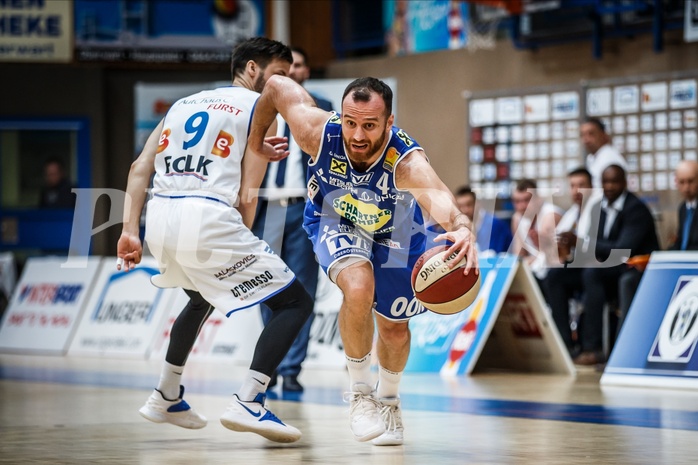 Basketball, ABL 2018/19, Playoff HF Spiel 2, , Gmunden Swans, Enis Murati (4) Basketball, ABL 2018/19, Playoff HF Spiel 2, , Gmunden Swans, Enis Murati (4)