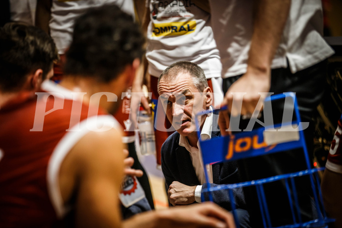 Basketball, win2day Basketball Superliga 2022/23, Grunddurchgang 3. Runde, BBC Nord Dragonz, Traiskirchen Lions, Radomir Mijanovic (Head Coach)