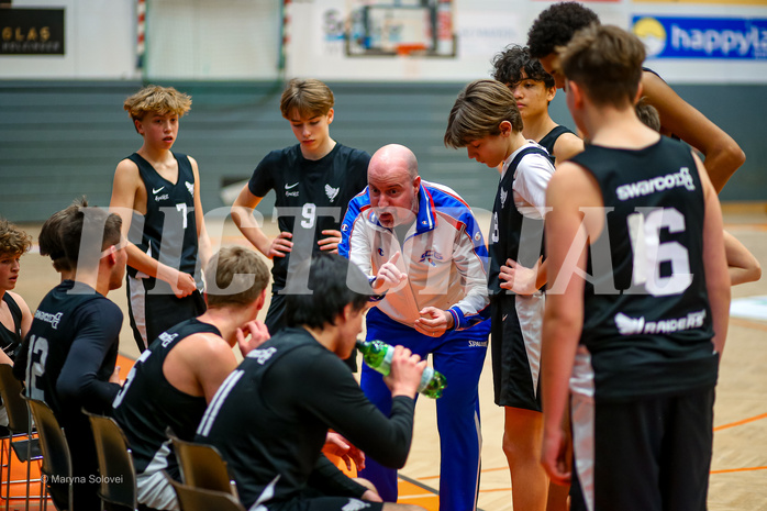 14.12.2024 Österreichischer Basketballverband 2024/25, SLMU16, Basket Dukes vs. Raiders Tirol BLACK
