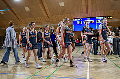 22.02.2025 Österreichischer Basketballverband 2024/25, SLWU19 Basket Flames UNION vs Basket Duchess
