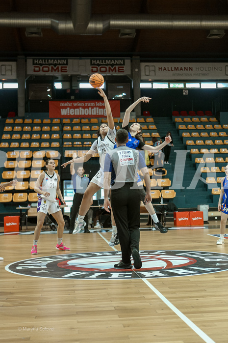 04.05.2025 Österreichischer Basketballverband 2024/25, SLWU19 Vienna United vs. DBB Basketgirls Wels