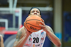 Basketball, Superliga 2023/24, Grunddurchgang 22. Runde, Flyers Wels vs. Vienna Timberwolves,