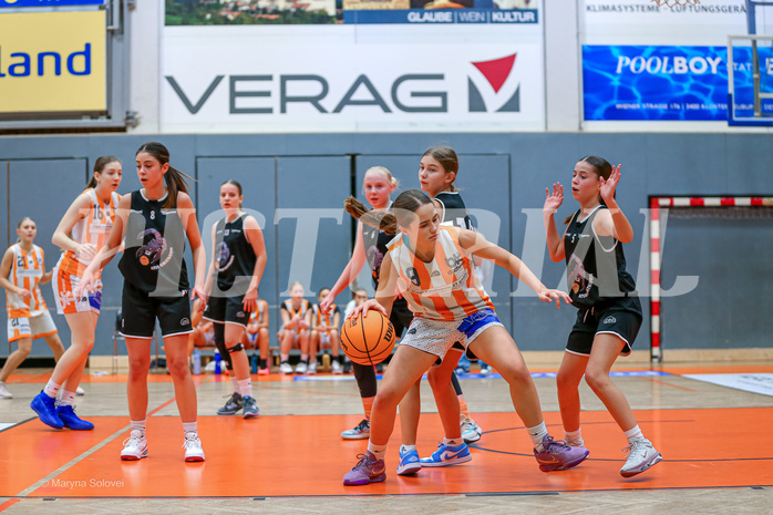 15.12.2024 Österreichischer Basketballverband 2024/25, SLWU14 Basket Duchess vs. Gratkorn Scorpions