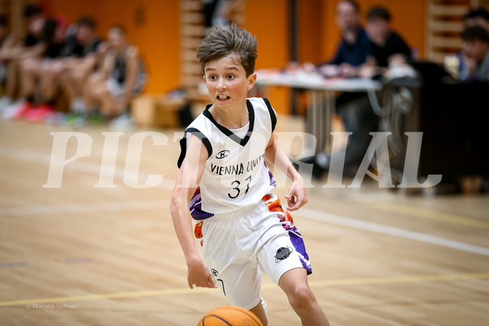 08.03.2025 Österreichischer Basketballverband 2024/25, SLMU14, SU Döbling vs. BBC Nord Dragonz